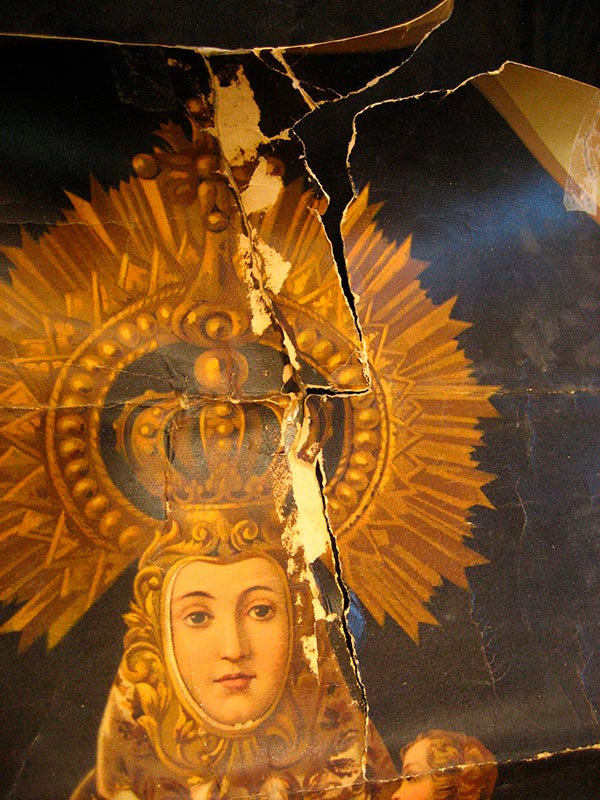 Lámina Virgen Covadonga